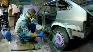 #ВАЗ 2109 Подготовка к покраске. День 1