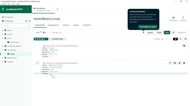 MongoDB Tutorial Series 03: MongoDB Collections, Documents, Compass and Shell
