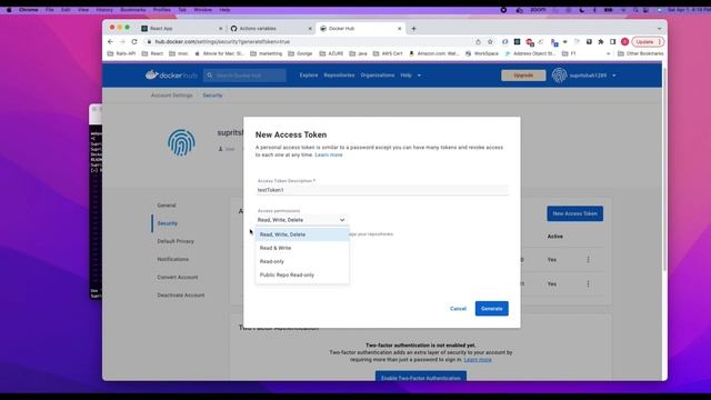 Create your first Github action with react app + Dockerfile + Dockerhub смотреть онлайн