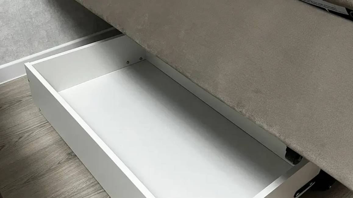 Сборка глазами сборщика) Короб для постельных принадлежностей - для дивана DREAMART Дрезден 80541899 смотреть онлайн