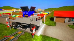 Unstoppable Massive LEGO Train Smasher #2 - Brick Rigs Wrecks Gameplay