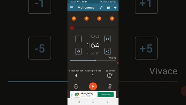 How to use the metronome mobile app for improving your cadence смотреть онлайн
