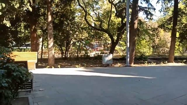 #прогулка #сашакира к Поляне Сказок и Зоопарку в #ялта Пионерский парк. смотреть онлайн