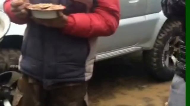 Ослянка, брод через речку Косьва в Рассольный, осень 2016 смотреть онлайн