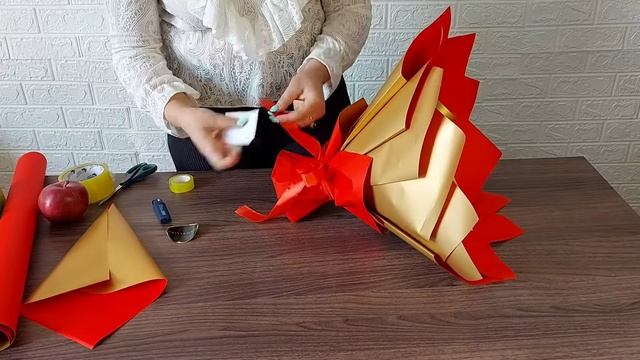 Фруктовый букет своими руками. Букет из фруктов. Как сделать букет из фруктов.Букет на каркасе смотреть онлайн