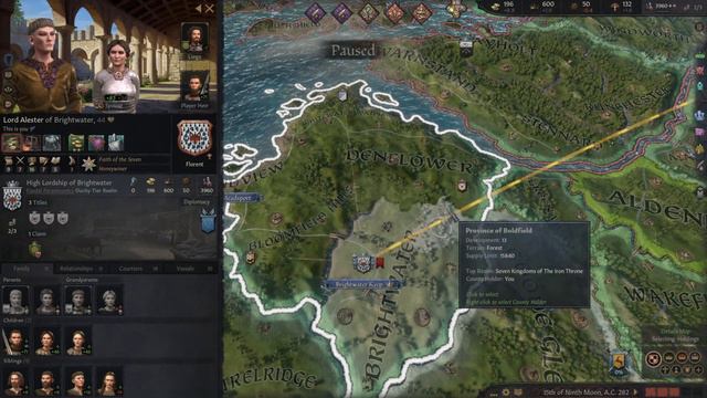 Crusader Kings 3: AGOT - Region Spotlight Special: House Florent and Brightwater