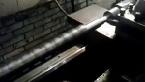 Нарезание 2х заходной разнонаправленной резьбы на токарном станке