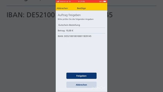 Как пополнить счёт Telekom через Postbank