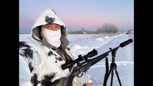 МОРОЗНОЕ ПОЛЕ 2024! ОХОТА С КАРАБИНОМ ATA ARMS TURQUA 308WIN!