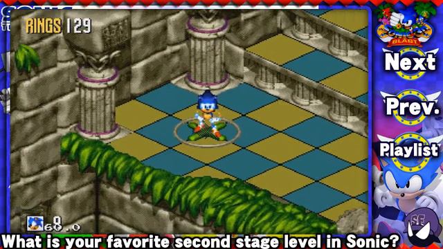 Sonic 3D Blast HD(Part 2): Rusty Ruin Zone! смотреть онлайн