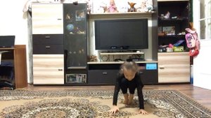 Танец по художественной гимнастики для начинающих малышей. gymnastics for children