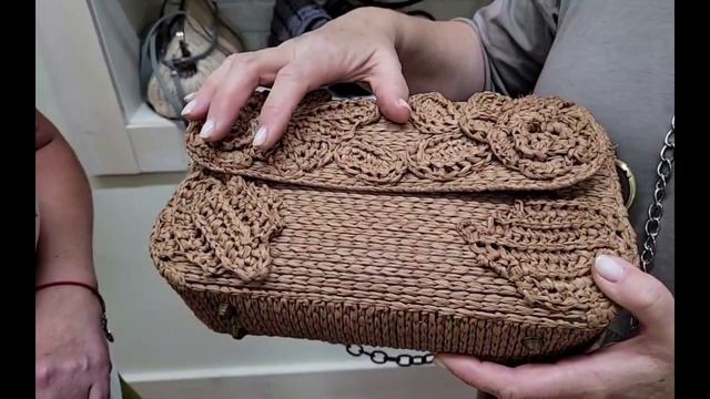Что связать из рафии? Сумки, клатчи, шопперы и многое другое! смотреть онлайн