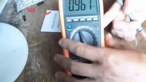 Multimeter VC97 test