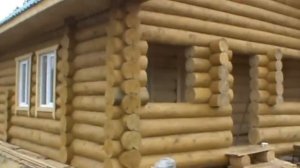 Дачный домик из бревна