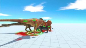 Gang Battle | Carnivore Dinosaurs vs Fantasy - Animal Revolt Battle Simulator