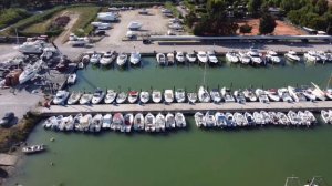 IL PORTO  DI ROSETO DEGLI ABRUZZI - THE TOURIST PORT OF ROSETO DEGLI ABRUZZI - DJI Mavic Mini