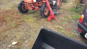 Продали самодельный погрузчик на Т-25 и купили ПЛ-0,4