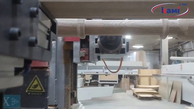 Токарный центр с ЧПУ с автозагрузкой заготовок Beaver 12D4 AUTO. Шлифование балясины на станке Биве
