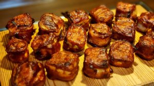 Круче чем шашлык. Свинина в беконе барбекю в духовке. Barbecue pork belly