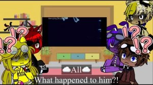 Fnaf 1 reacts to afton family remix (remake!) 2k sub special!