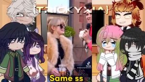 Hashira's react to funny tiktoks ||a bit sanegiyu||{TrickyXia}Watch till the end⚠️?