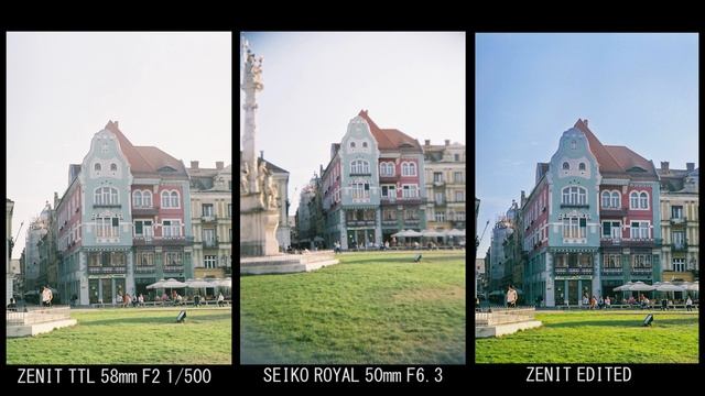 ? Timisoara pe FILM - Vintage Zenit TTL