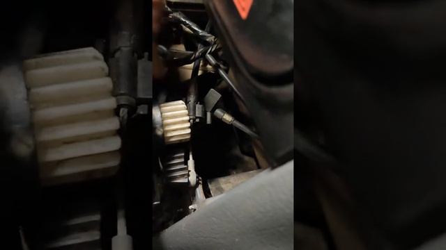 Ланос СЕНС замена лампочек БУП (блок управления печкой) смотреть онлайн