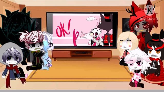 (Part 2!) Hazbin hotel and sans AUs react to memes and comics! //gcmv//