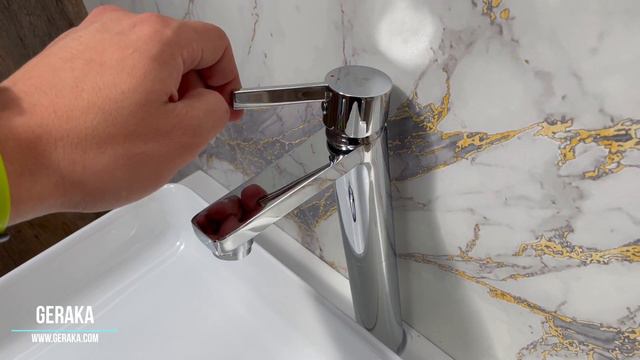 Висок хромиран смесител за баня Deante Floks смотреть онлайн