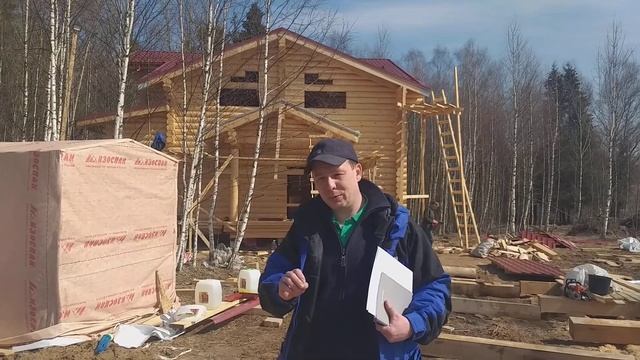 Отзыв заказчика. Индивидуальный проект дома из оцилиндрованного бревна. смотреть онлайн