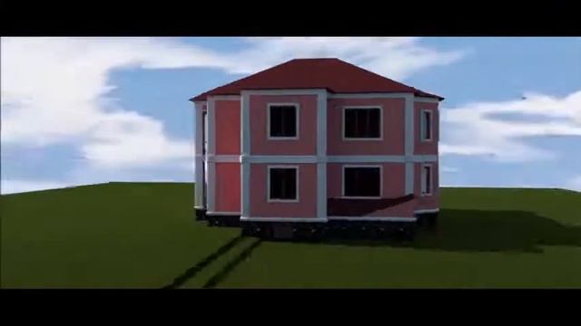 Проект двухэтажного дома общей площадью 380 м2 смотреть онлайн