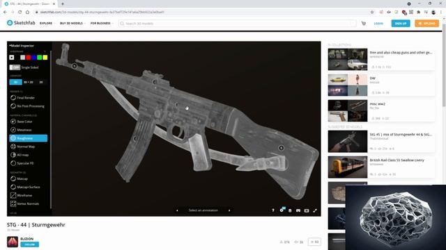 21 Изменение настройки сжатия импортируемых текстур в Unreal Engine (Adjusting the Texture) смотреть онлайн