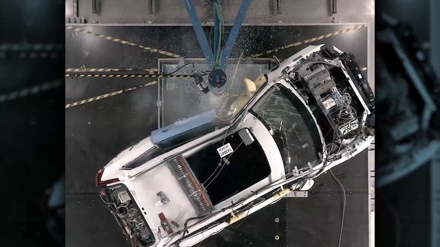 Volvo XC90 T8 Twin Engine crash test | Prueba de choque vehículo híbrido смотреть онлайн