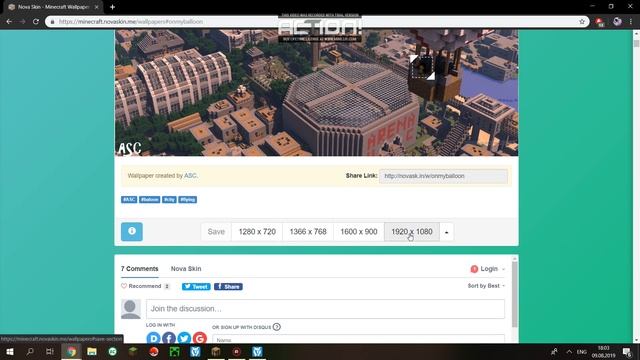 Как сделать обои майнкрафт со своим скином смотреть онлайн