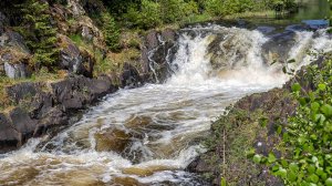 Карелия. Водопад Кивач