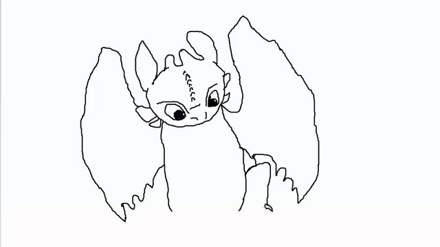 Рисовать поэтапно Беззубик как приручить дракона 1 2 3 смотреть онлайн