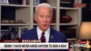 Full Interview: Biden Denies Sexual Assault Allegation From Tara Reade | Morning Joe | MSNBC