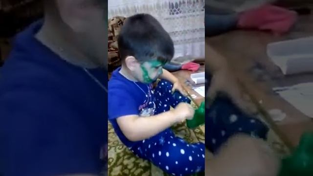 Пока мама делала поделку в детский сад) смотреть онлайн