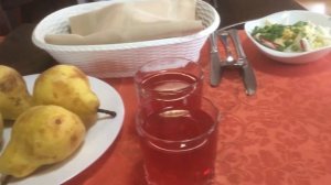 Меню одного дня в круизе. Питание туристов на теплоходе Панферов.