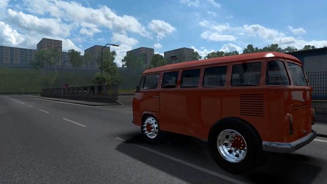 COMBI VW DAS BANANAS PARA EURO TRUCK SIMULATOR смотреть онлайн