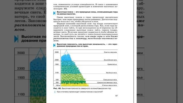 География 7к (Душина) §12 Географическая зональность