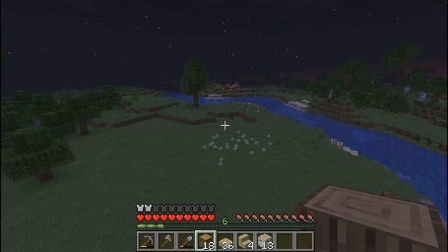 MINECRAFT #2 ПОДГОТОВКА К СТРОИТЕЛЬСТВУ ФЕРМЫ, ЭТАП 1 СРУБ ДЛЯ ДОМА. смотреть онлайн