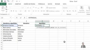 Función EXTRAE | Excel 2013 Curso Avanzado #15