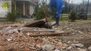 Как достать старый фундамент из земли    get the old foundation out of the ground