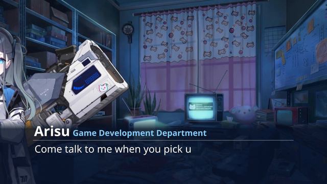 arisu is a gamer (blue archive)