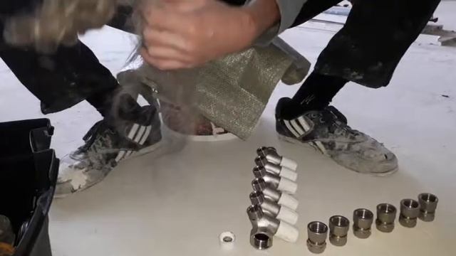 Монтаж водяных гребенок своими руками смотреть онлайн