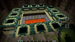 Minecraft in stronghold Below ender dragon