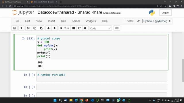 What is Scope in Python || Scope, Global Variables and Global Keyword || Python Tutorial
