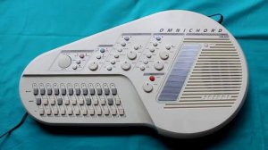 Vintage Suzuki OM-300 Omnichord Omni Chord Synthesizer Synth + Power Supply RARE