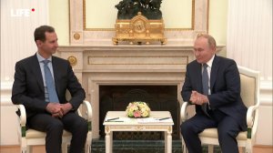 Путин в Москве проводит переговоры с Асадом